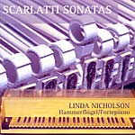 CD cover, Domenico Scarlatti, Linda Nicholson, CAPRICCIO 67112